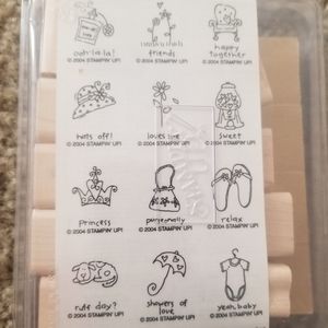 Stampin Up 12 piece stamp set cardmaking